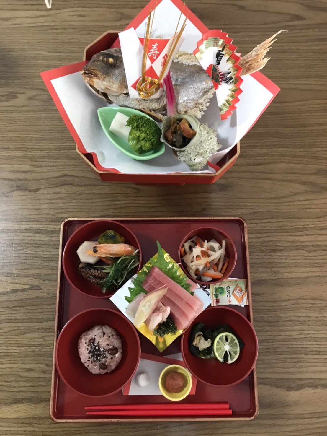 お食い初め祝い膳